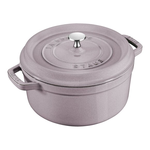 Staub Other - 🆕STAUB 4 qt Round Cocotte Enameled Cast Iron Dutch Oven Cherry Blossom
